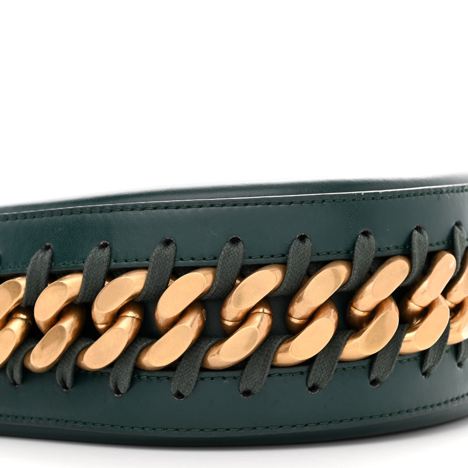 Stella McCartney Eco Alter Nappa Small Frayme Shoulder Bag Forest Green 8 of 11