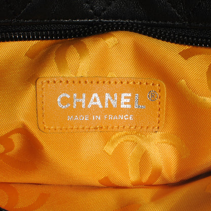 Chanel Calfskin Quilted Cambon Multipocket Shoulder Bag Black 6 of 8