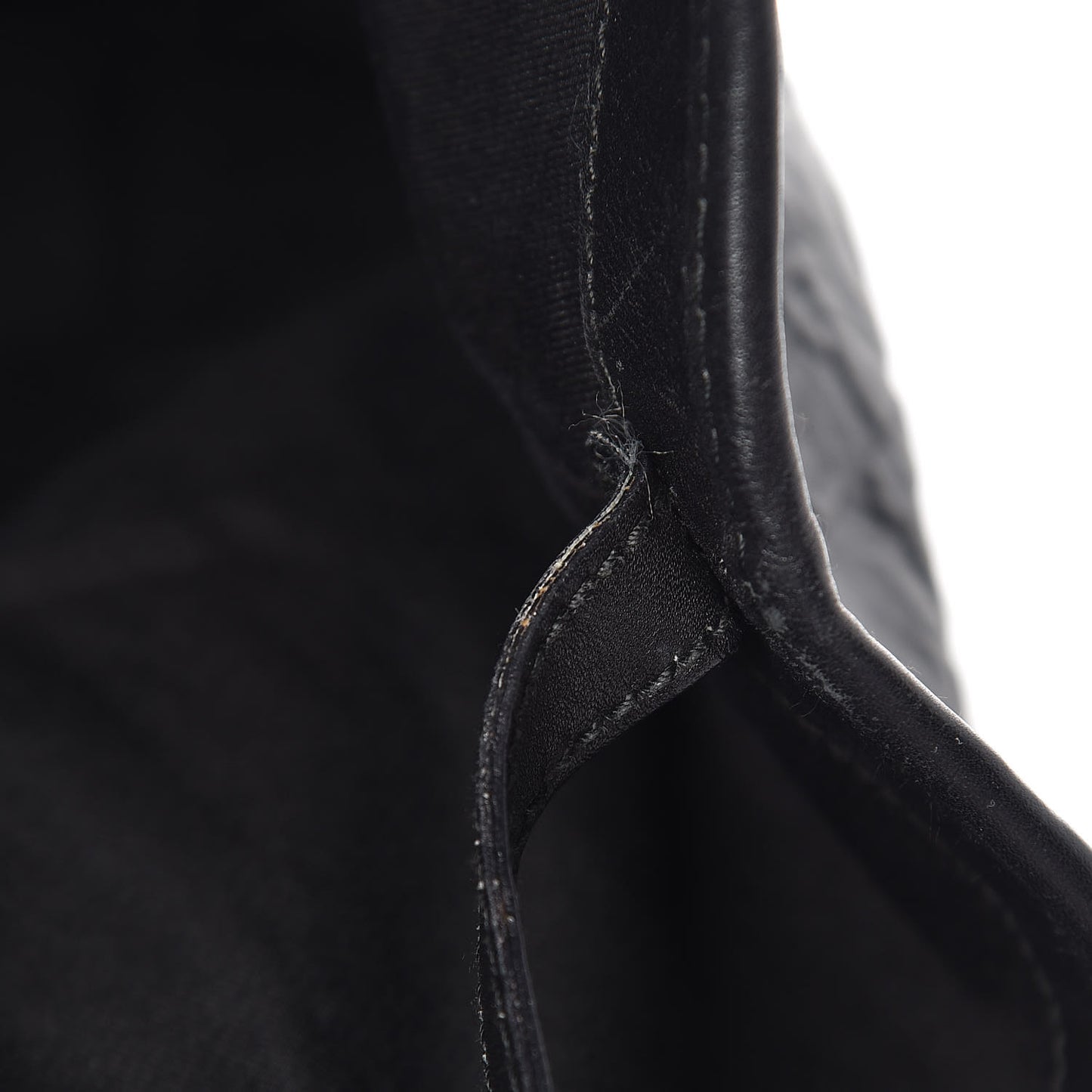 Calfskin Horsebit Embossed Large Glam Shoulder Bag Black