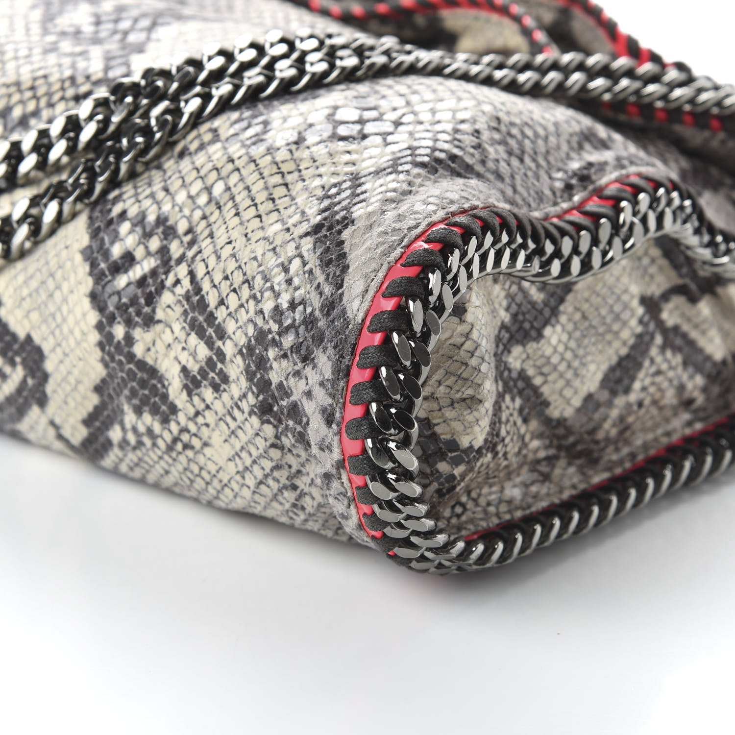 Stella McCartney Eco Python Small Falabella Tote Chalk Pink 7 of 10