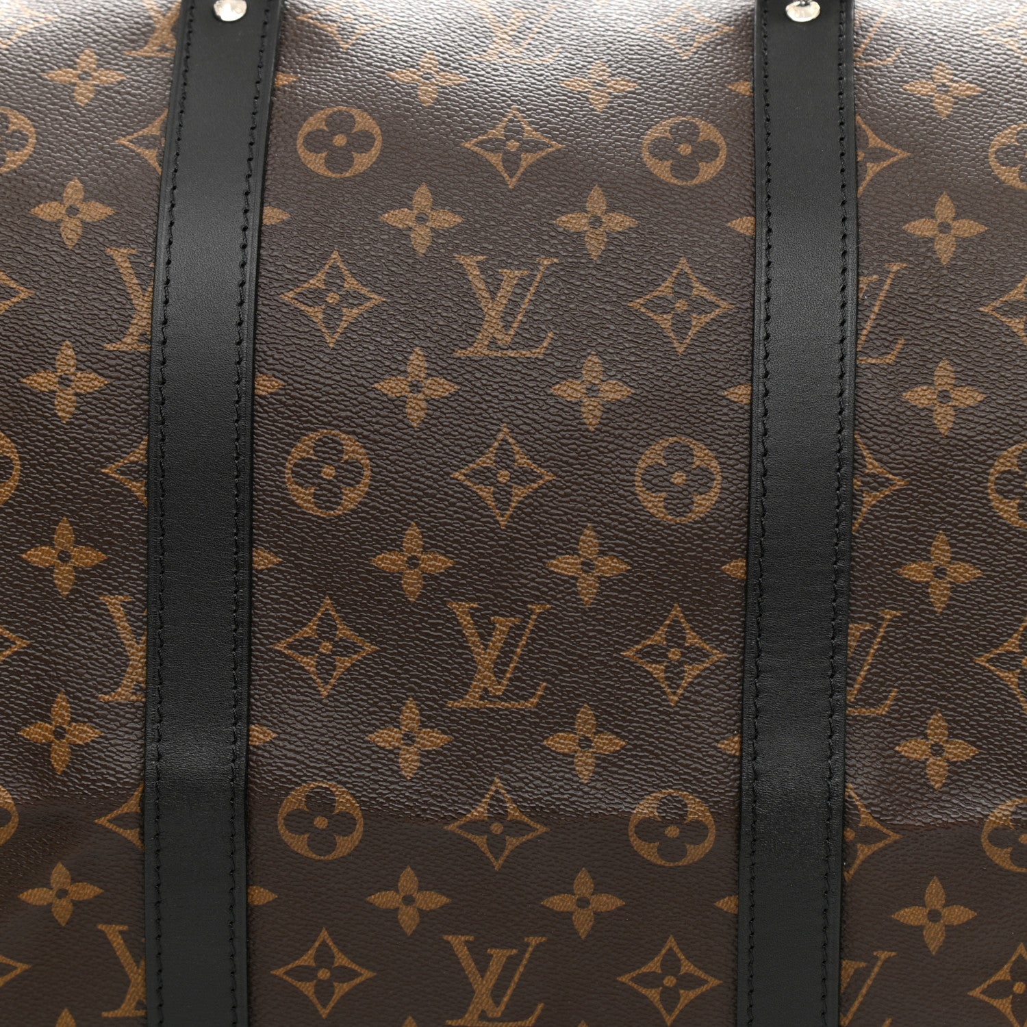 Louis Vuitton Monogram Macassar Keepall Bandouliere 55 8 of 10