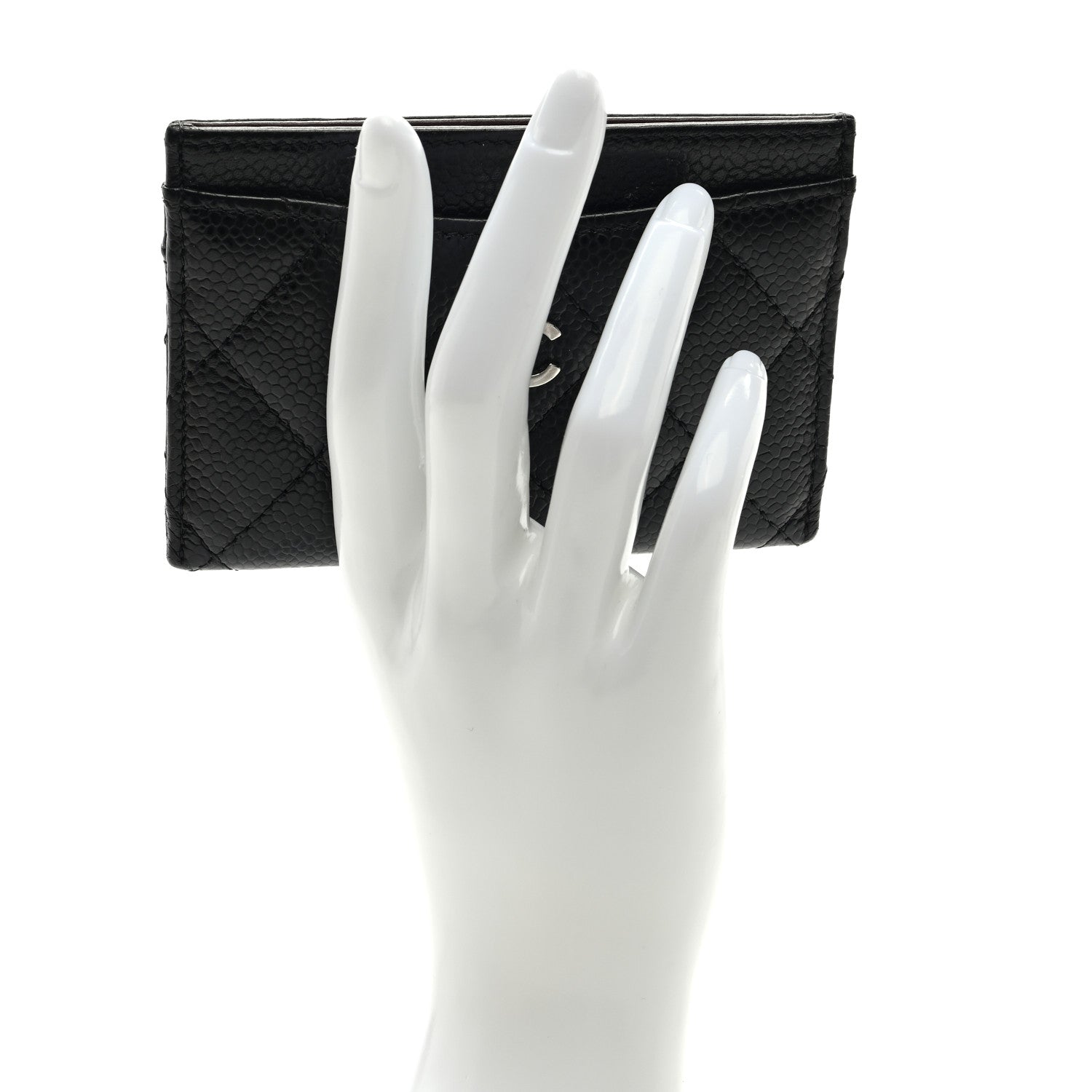Chanel Caviar Quilted Card Holder Black 2 of 7
