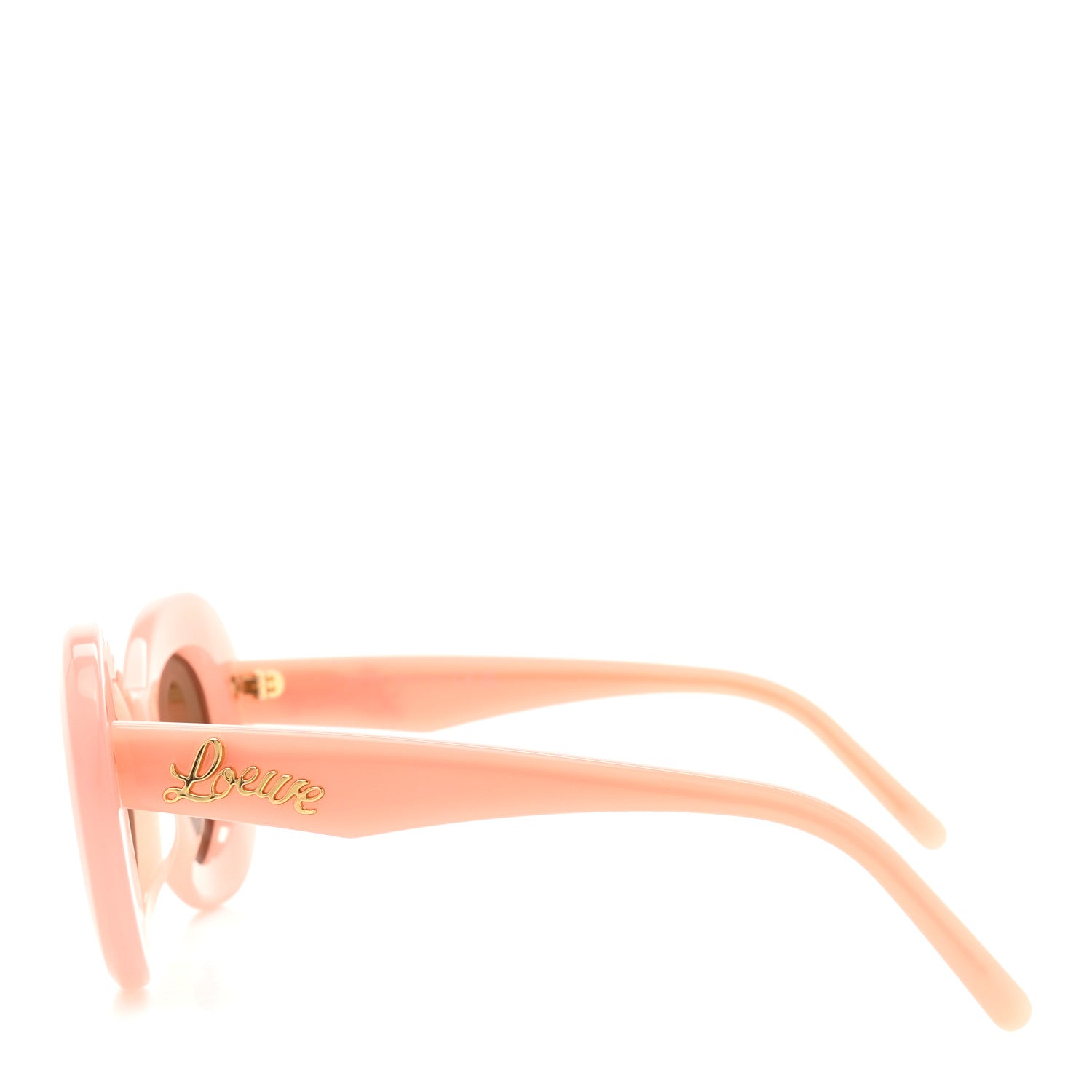 Loewe Acetate Curvy Round Sunglasses LW40112I Pink 3 of 7