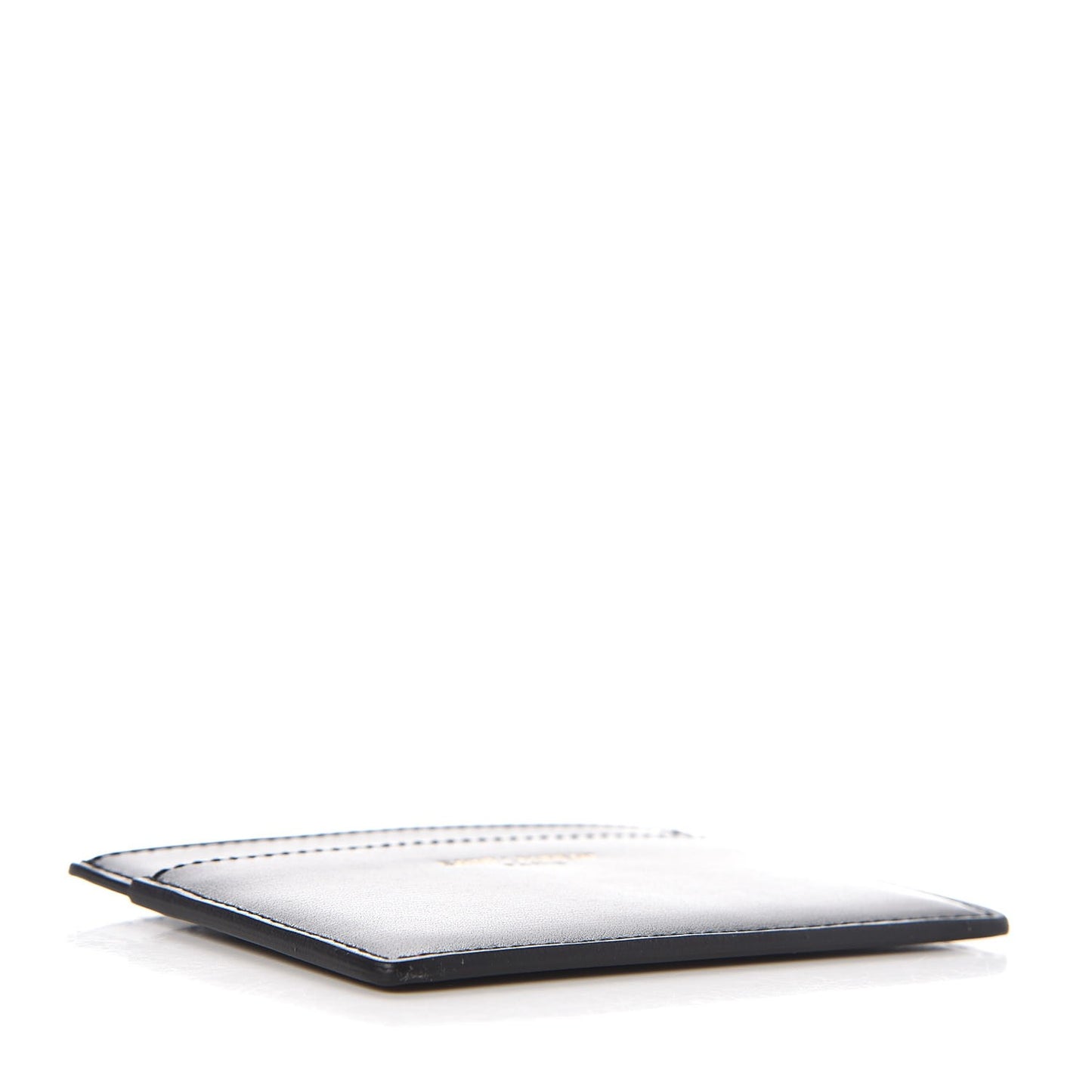 Calfskin Card Case Black