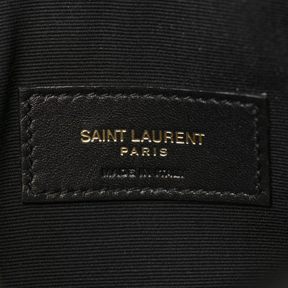 Saint Laurent Grain De Poudre Uptown Pouch Black 6 of 7