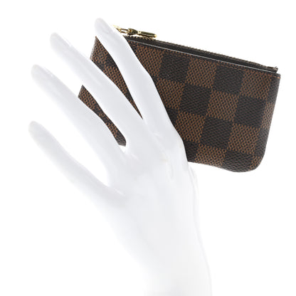 Louis Vuitton Damier Ebene Key Pouch 2 of 6