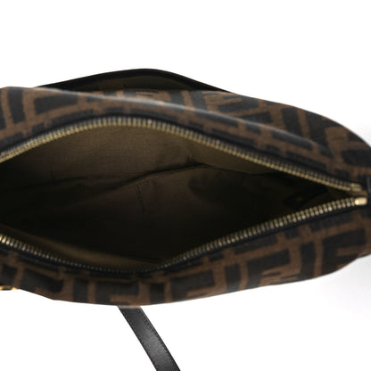 Fendi Zucca Vitello Chef Crossbody Bag Tobacco Moro 5 of 9