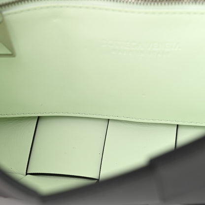 Bottega Veneta Calfskin Maxi Intreccio Cassette Bag Ardoise Glacier 11 of 11