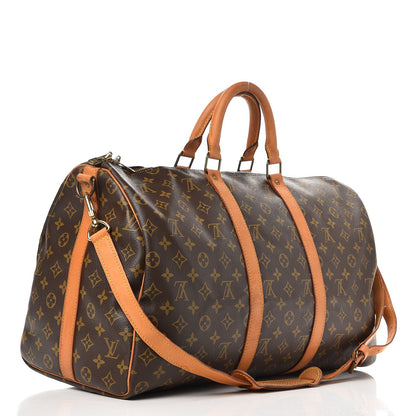 Louis Vuitton Monogram Keepall Bandouliere 50 3 of 14