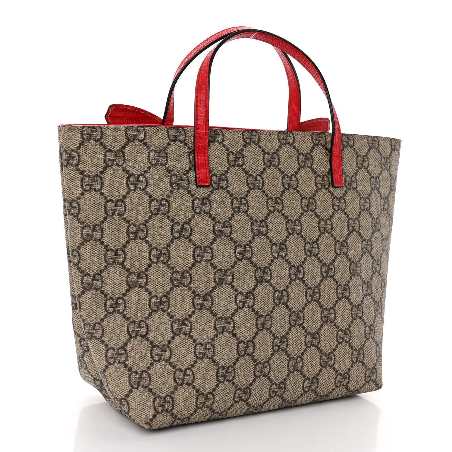 Gucci GG Supreme Monogram Kid's Rainbow Butterfly Tote 3 of 9