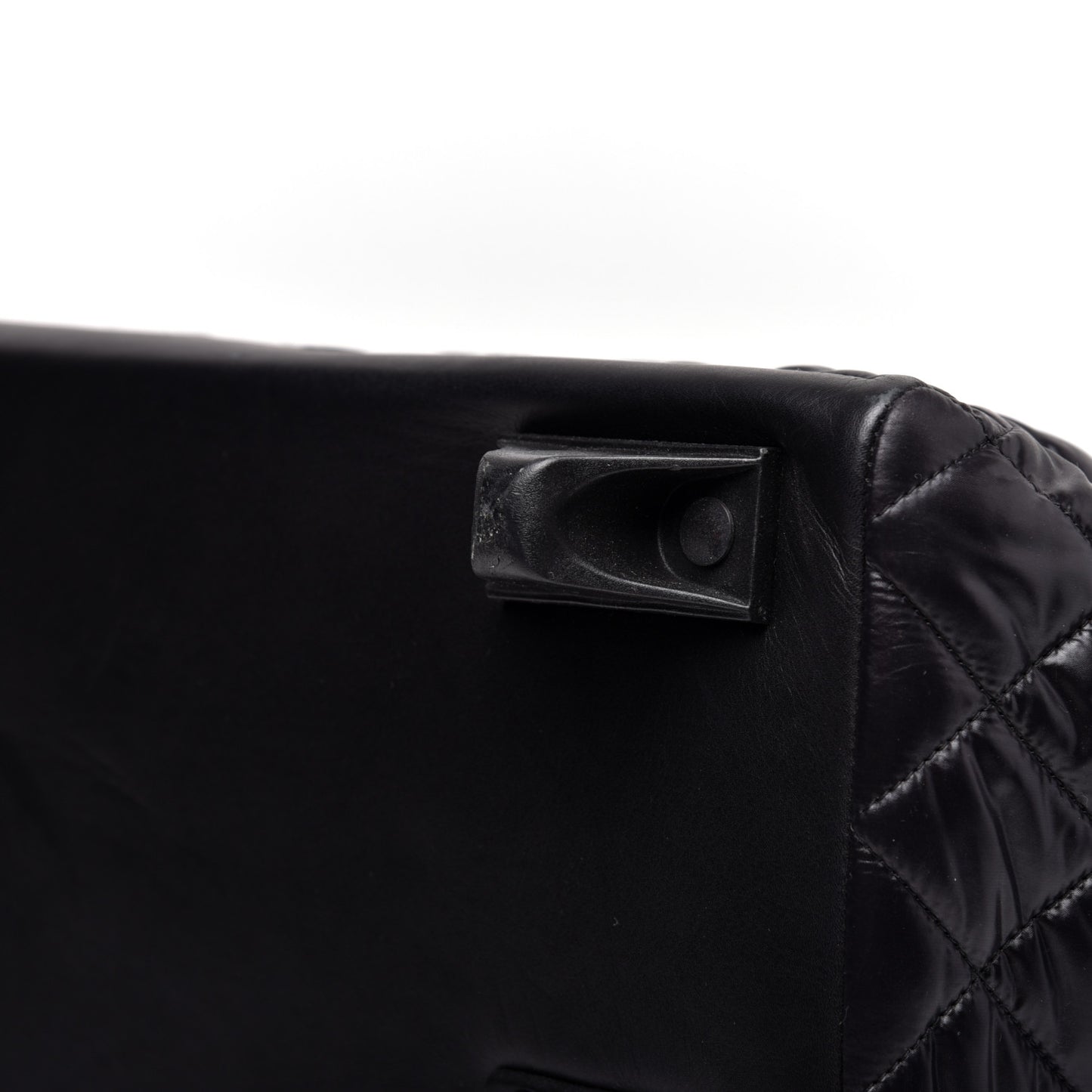 Nylon Quilted Coco Cocoon Trolley Black