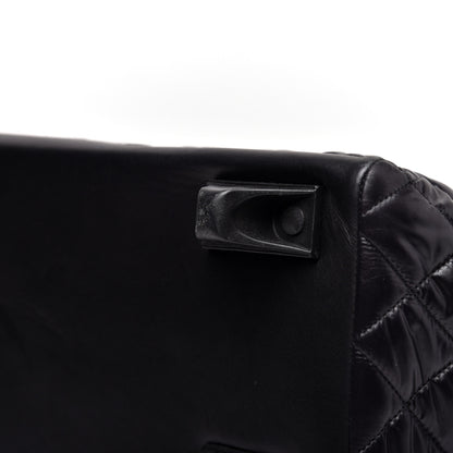 Chanel Nylon Quilted Coco Cocoon Trolley Black 10 of 17