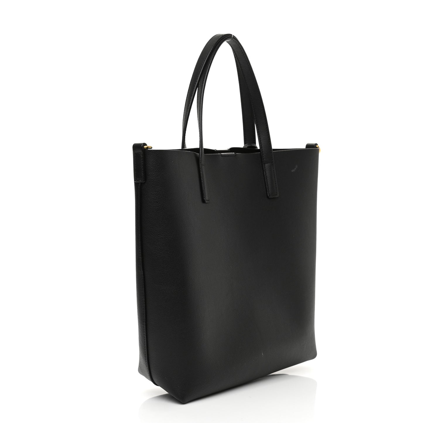 Calfskin Toy Shopping Tote Black