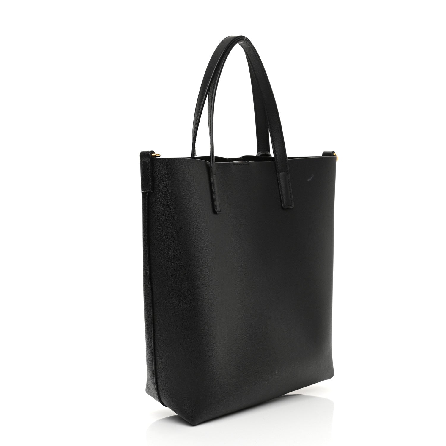 Saint Laurent Calfskin Toy Shopping Tote Black 2 of 9