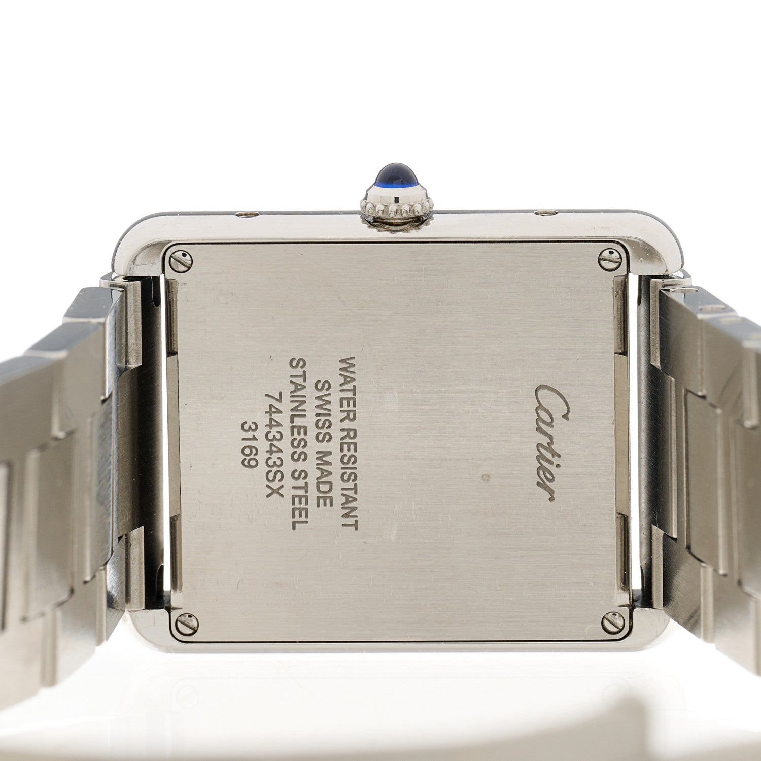 Cartier Stainless Steel 27mm Tank Solo Quartz Watch 4 of 4
