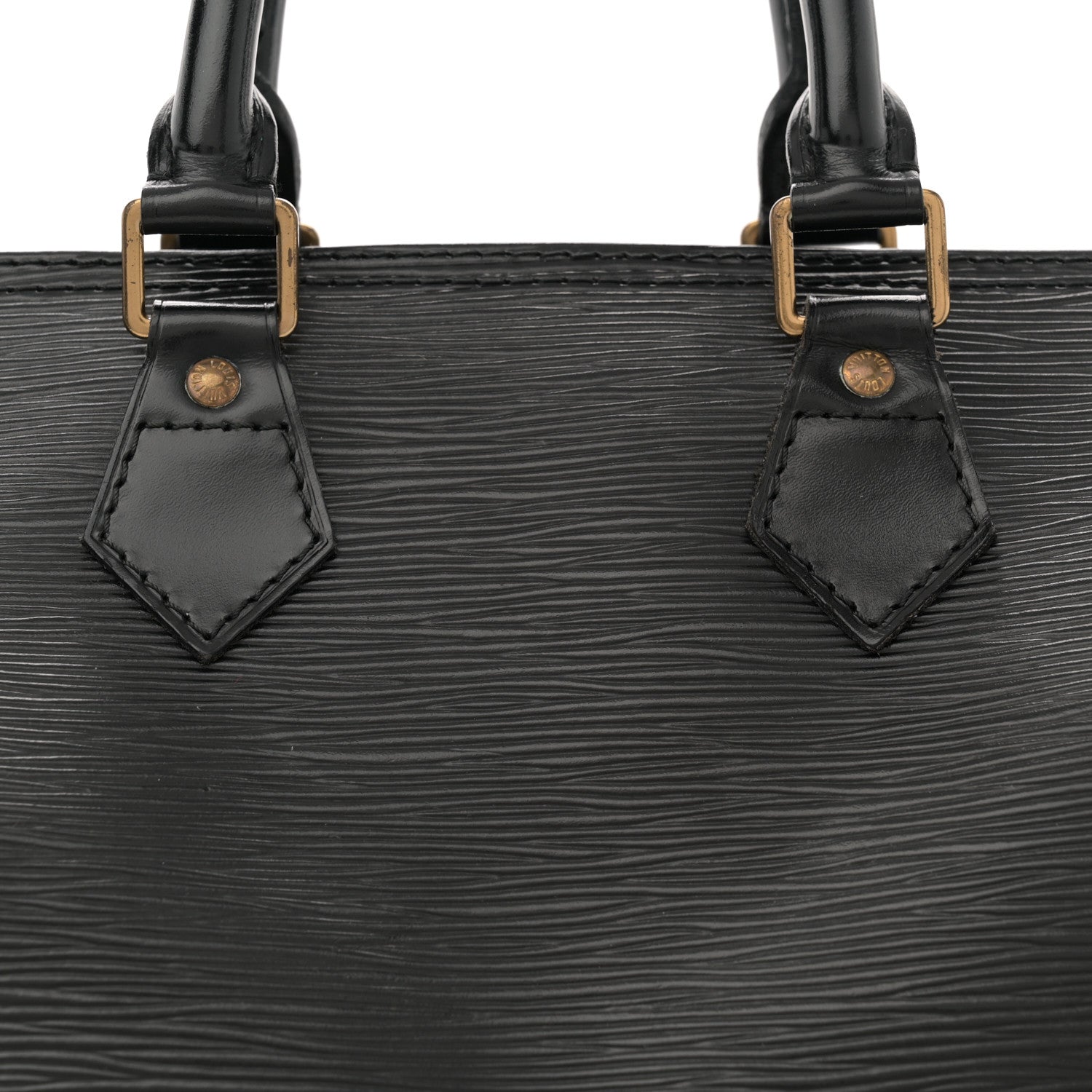 Louis Vuitton Epi Speedy 25 Black 8 of 15