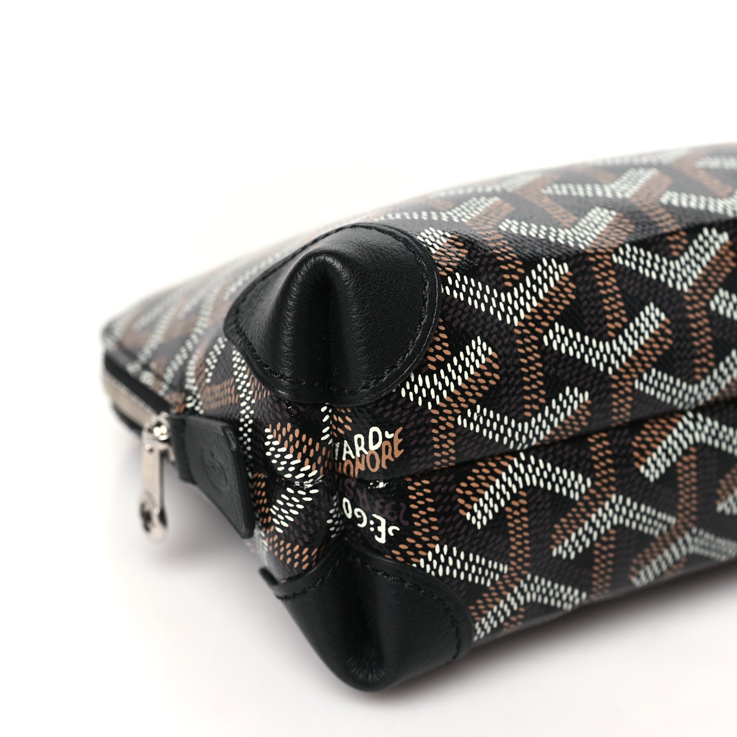 Goyardine Vendome Toiletry Pouch Black