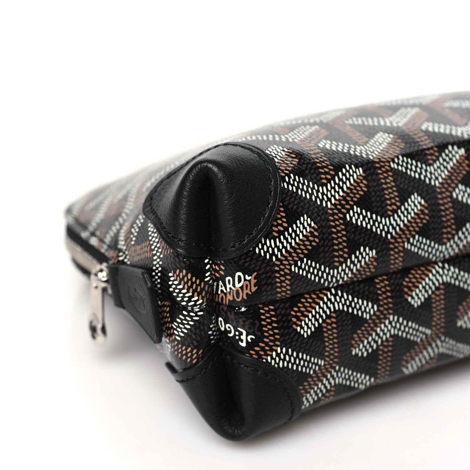 Goyard Goyardine Vendome Toiletry Pouch Black 8 of 9
