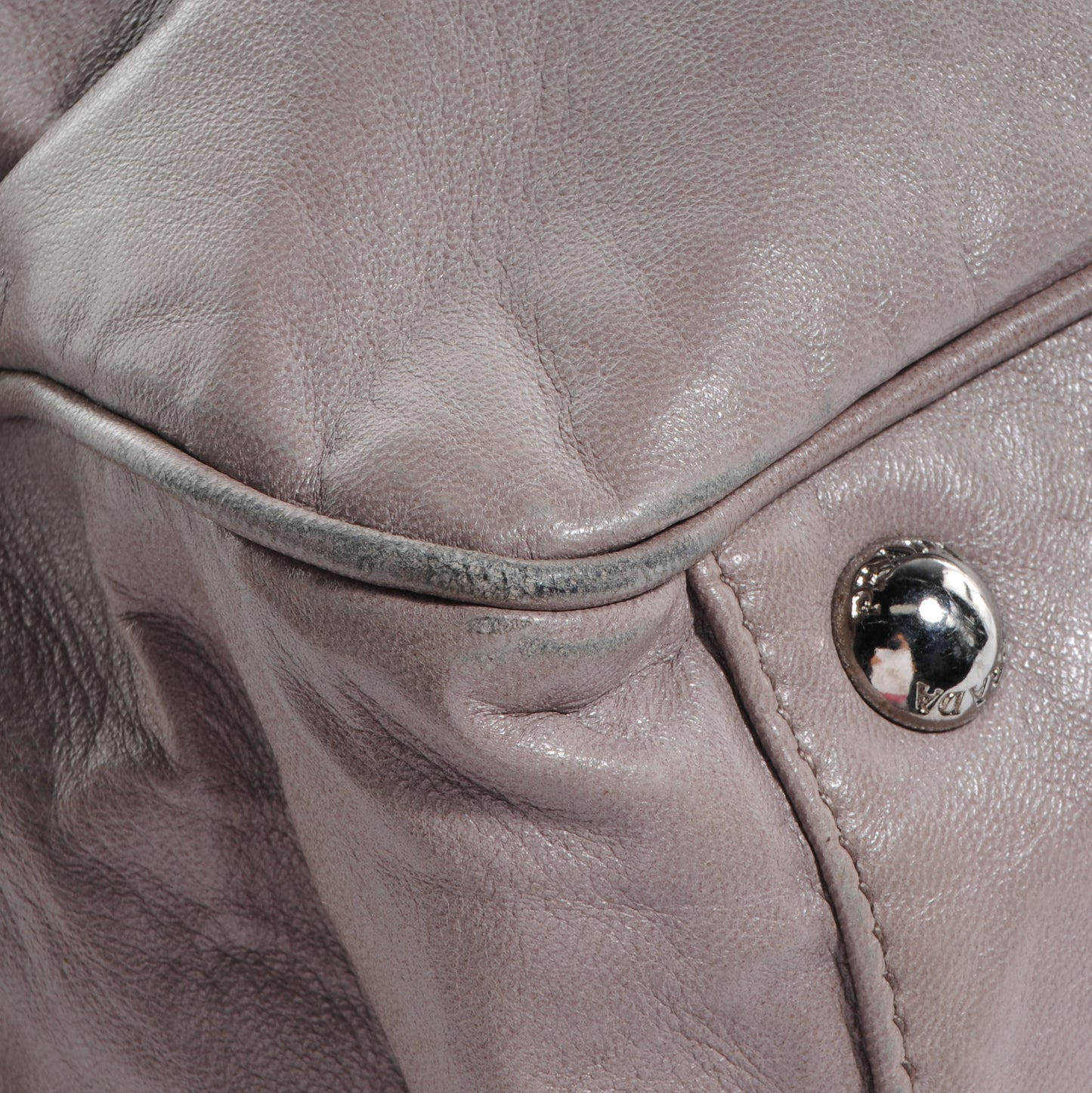Nappa Antik Bauletto Satchel Argilla