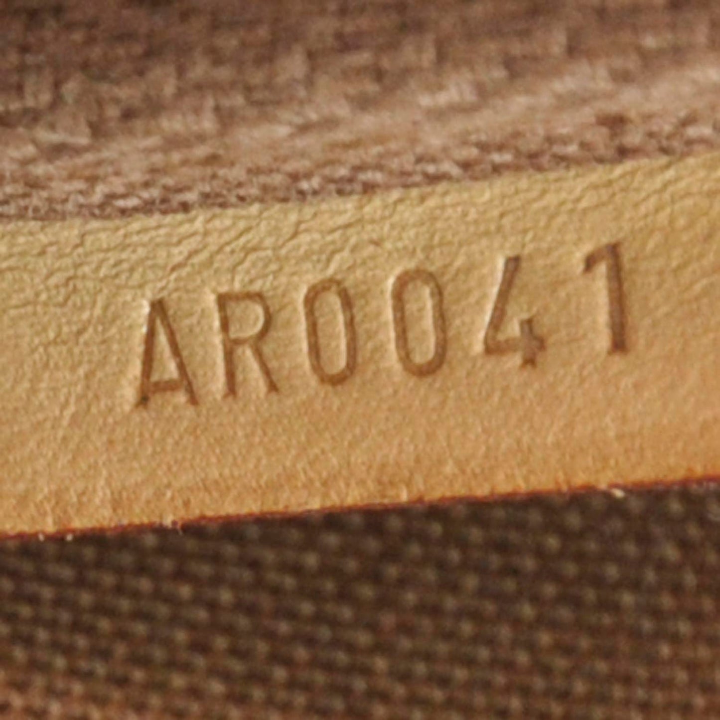 Monogram Graffiti Pochette Accessories Peach
