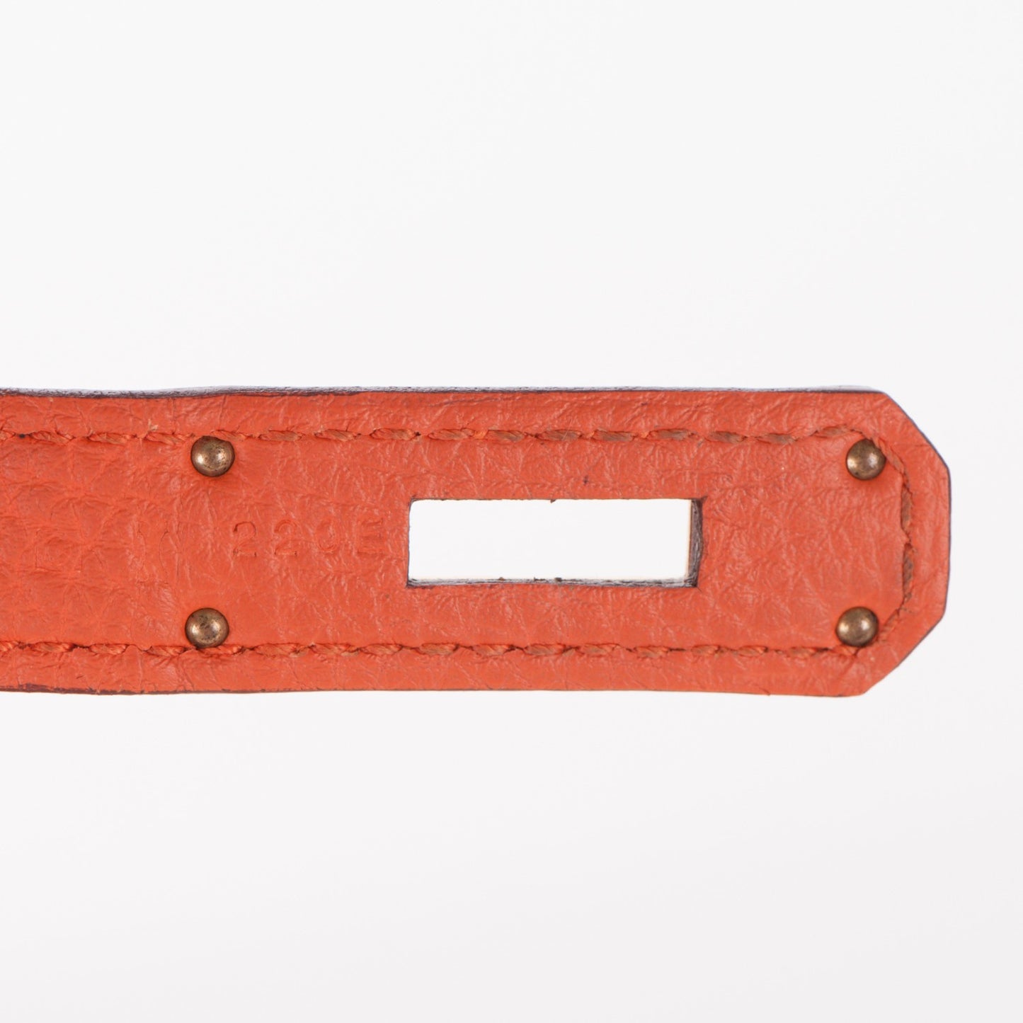 Togo Birkin 35 Orange
