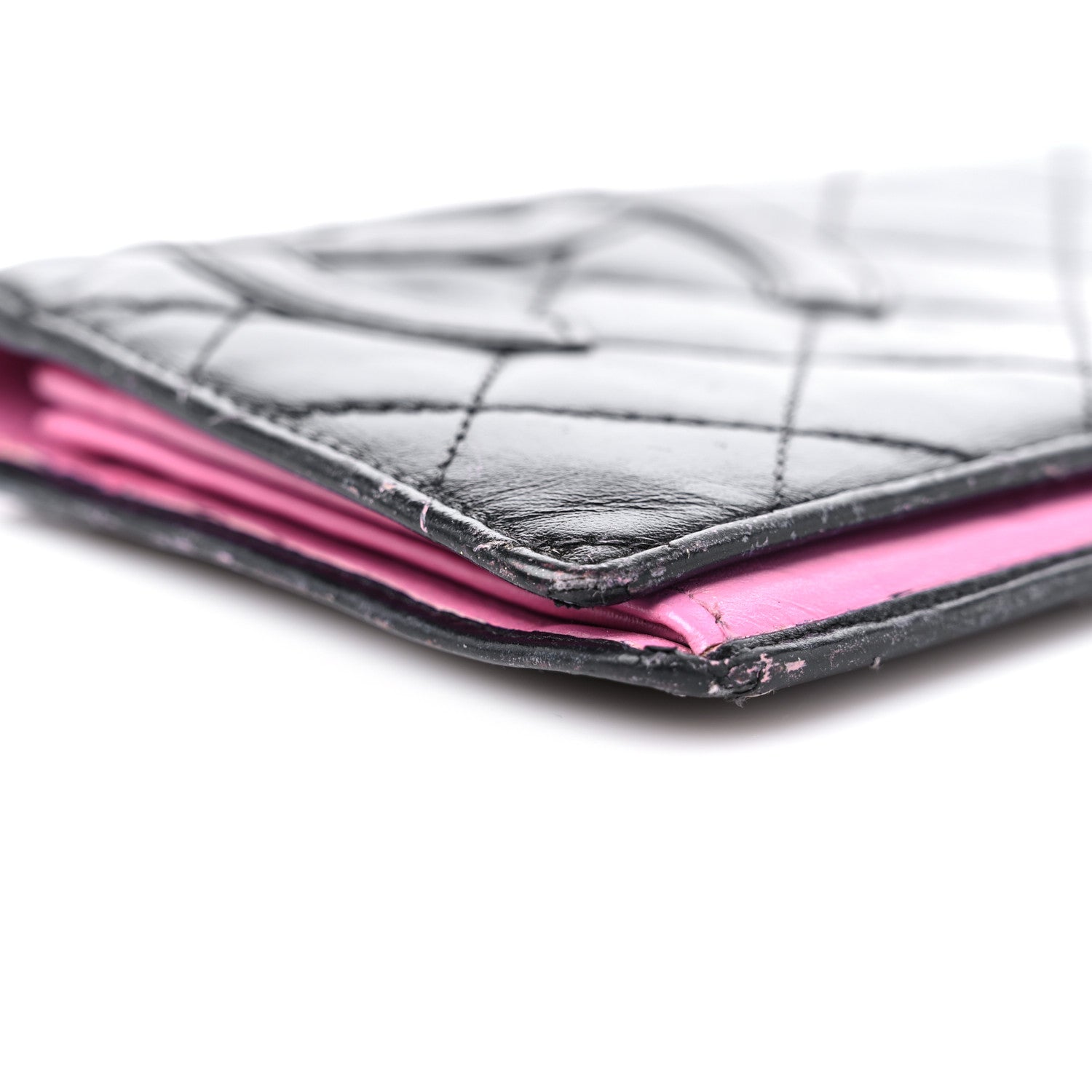 Chanel Calfskin Quilted Cambon Yen Wallet Black 10 of 17