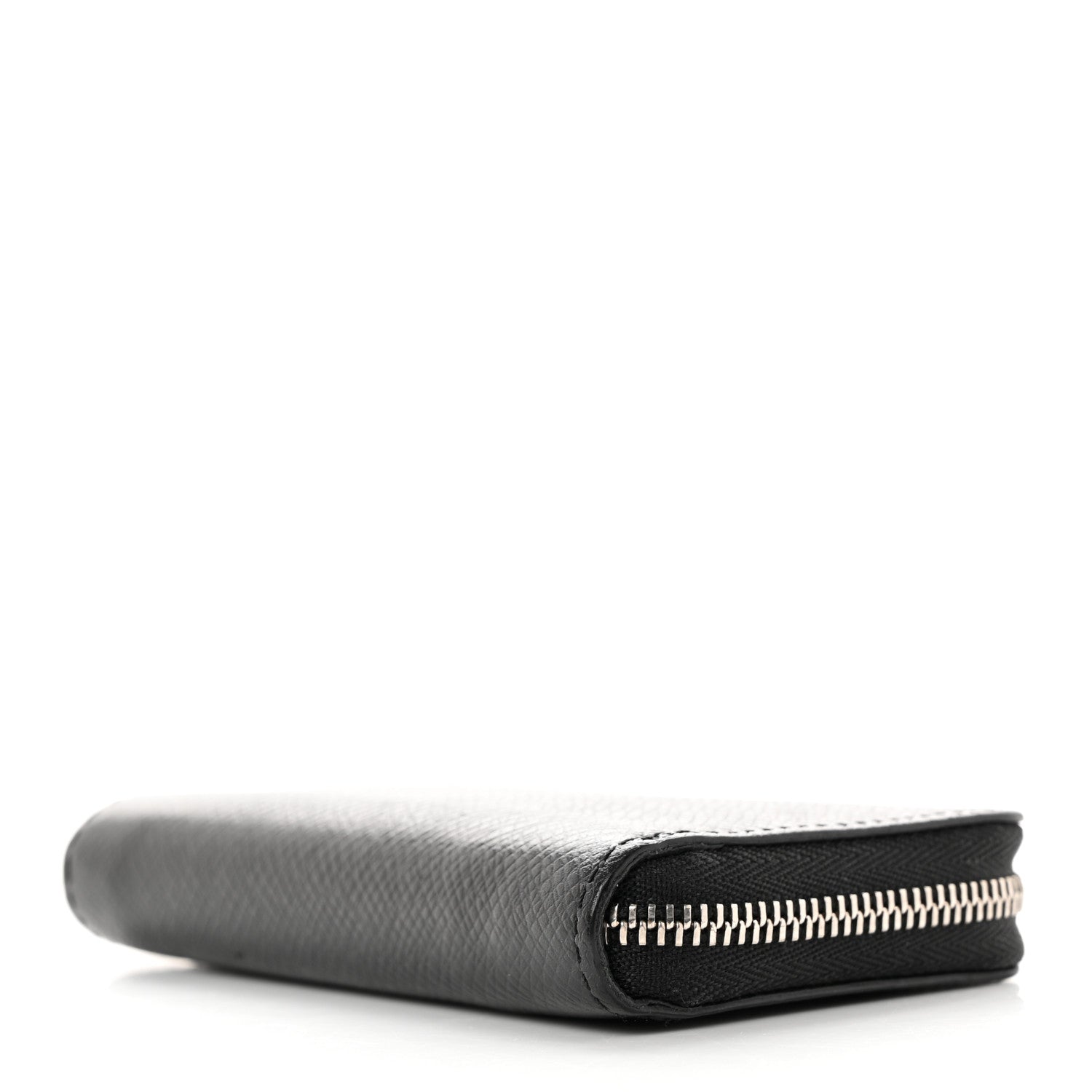 Louis Vuitton Taiga Zippy Coin Purse Vertical Black 4 of 7