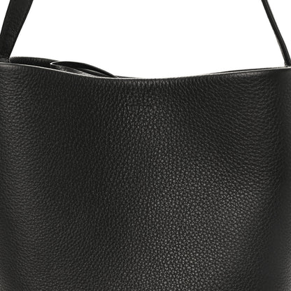 The Row Grained Calfskin Medium N/S Park Tote Black 7 of 9