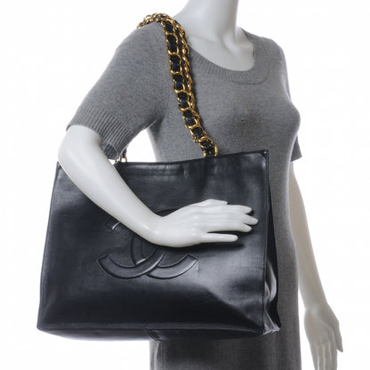 Chanel Lambskin Jumbo Shoulder Bag Black 2 of 7