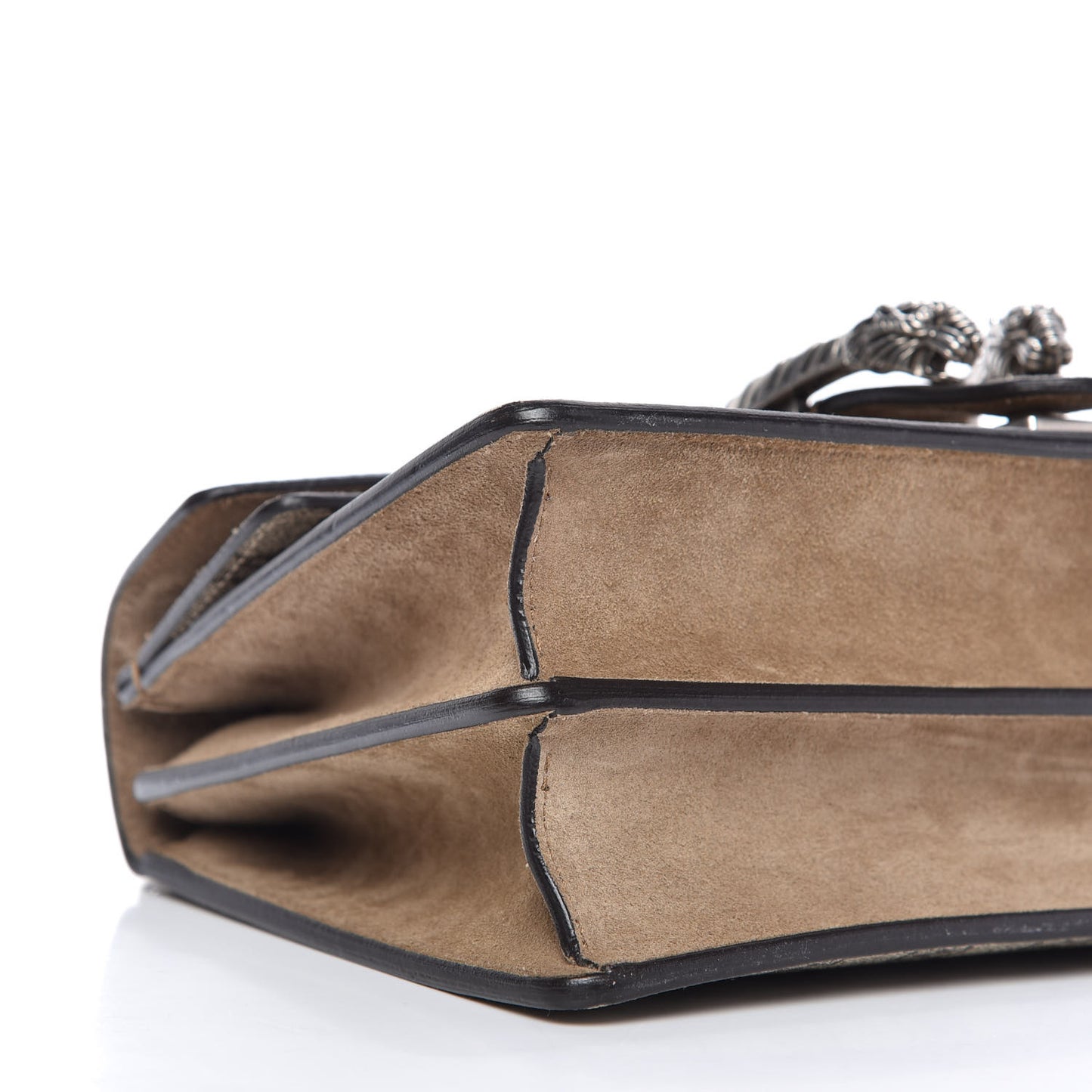 GG Supreme Monogram Small Dionysus Shoulder Bag Taupe