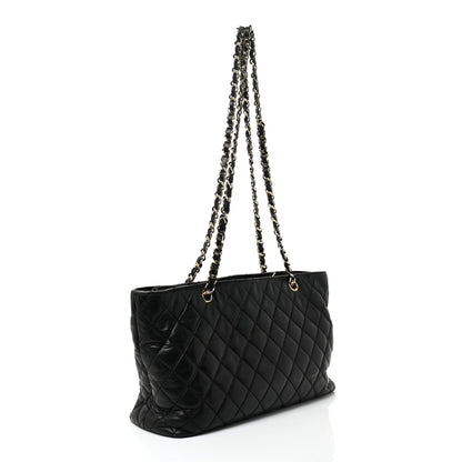 Chanel Lambskin Quilted Tote Black 2 of 30