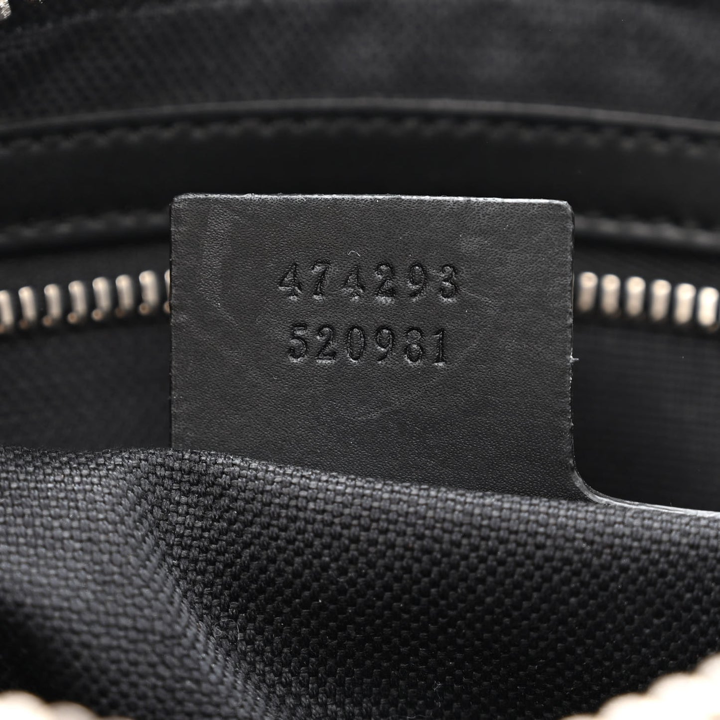 Soft GG Supreme Monogram Web Belt Bag Black Grey