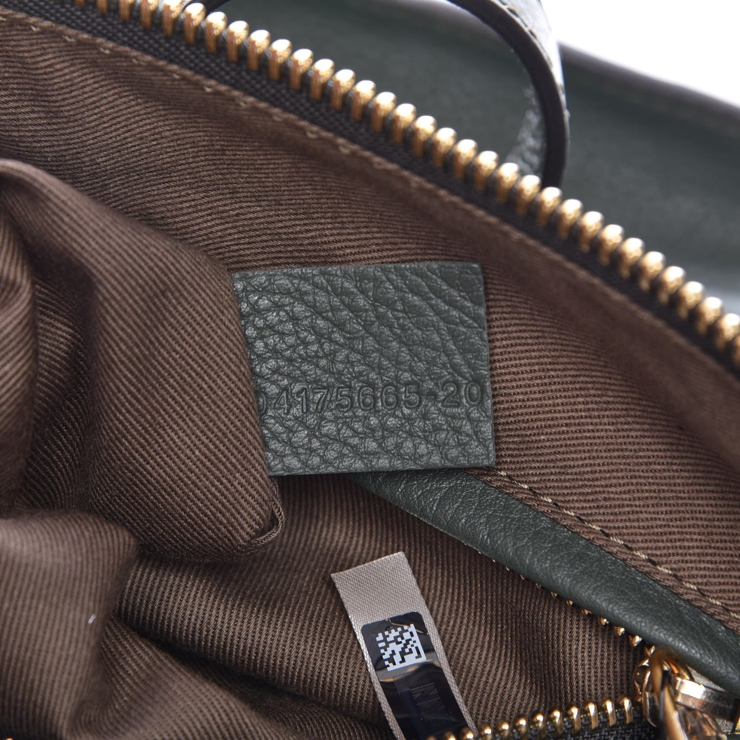 Calfskin Medium Marcie Satchel Midnight Green