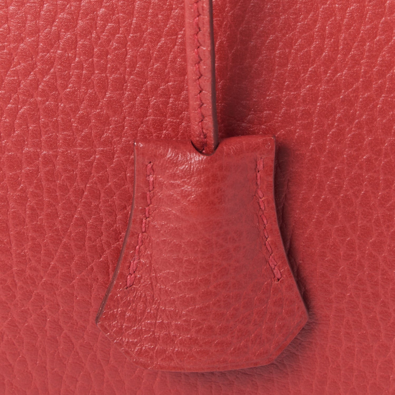 Hermes Ardennes Birkin 35 Rouge Vif 27 of 29