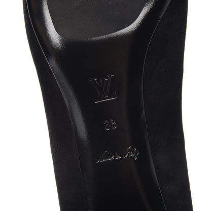 Louis Vuitton Suede Uniformes 38 Black 6 of 9