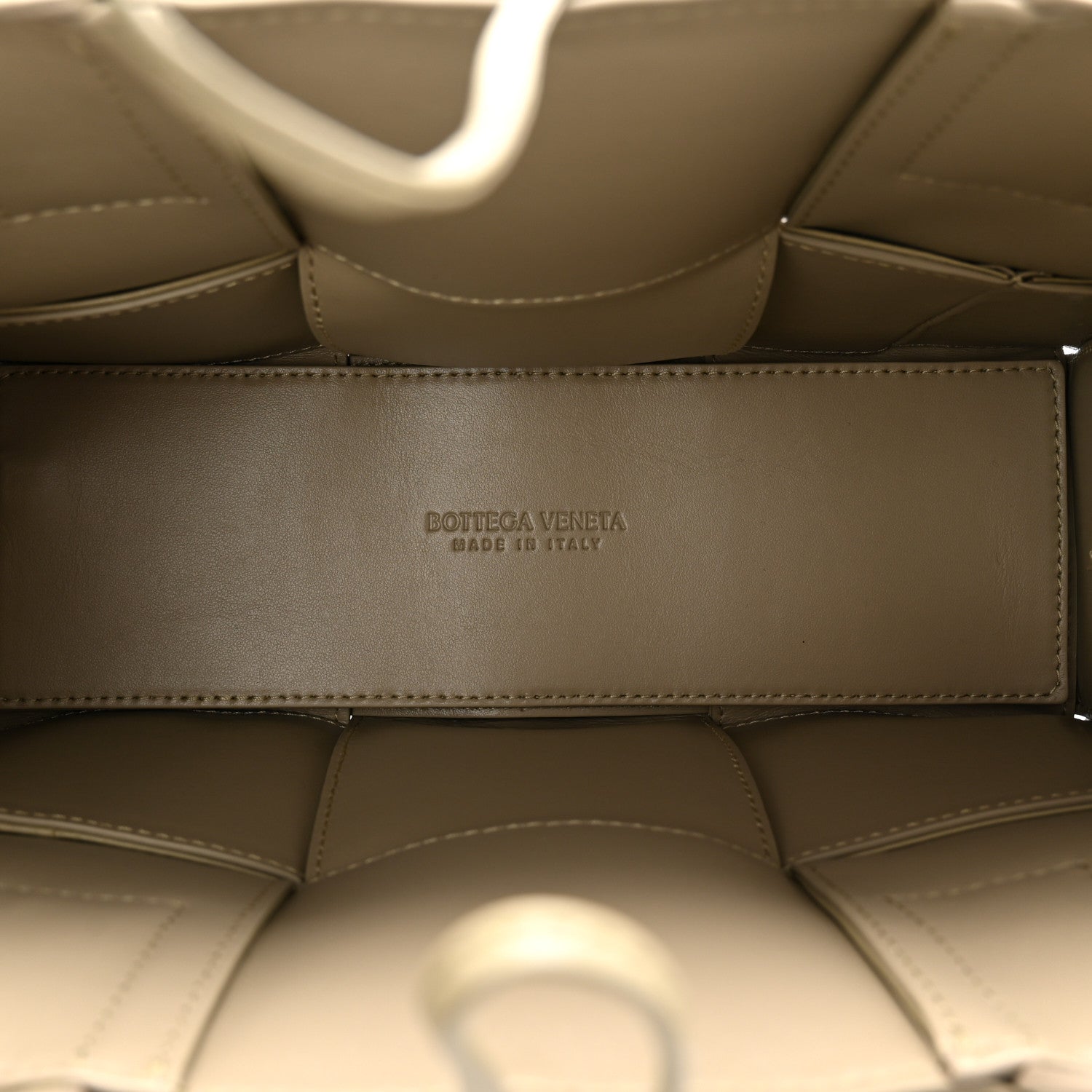 Bottega Veneta Foulard Intrecciato Pleated Arco Tote Travertine 6 of 10
