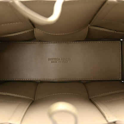 Bottega Veneta Foulard Intrecciato Pleated Arco Tote Travertine 6 of 10