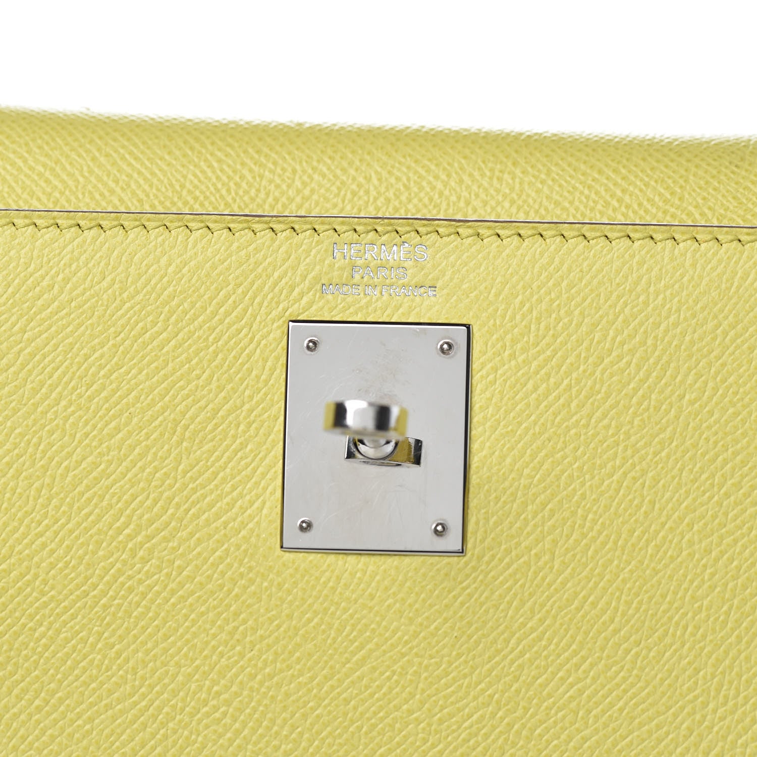 Hermes Epsom Kelly Sellier 32 Soufre 9 of 42