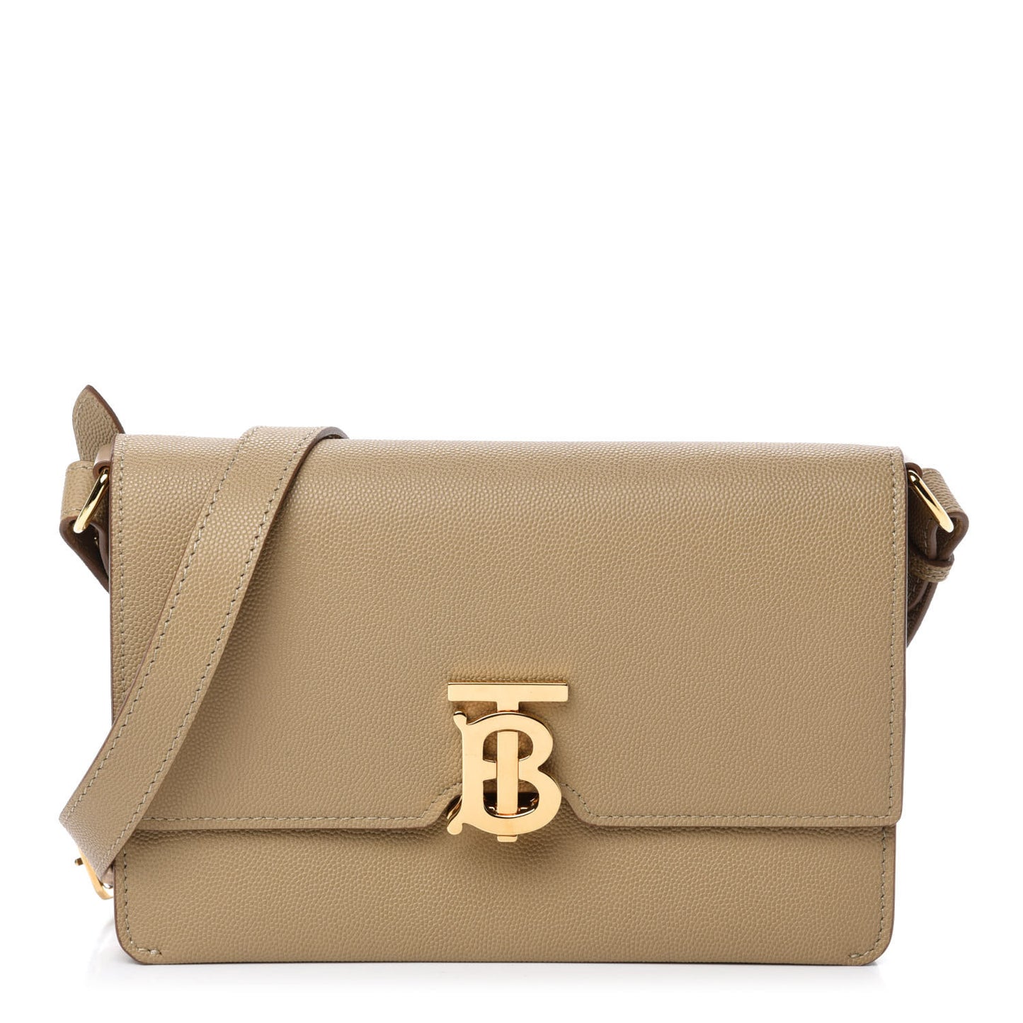 Grained Calfskin Albion TB Bag Archive Beige