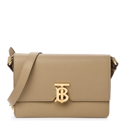 Burberry Grained Calfskin Albion TB Bag Archive Beige 1 of 10