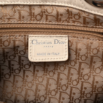 Christian Dior Lambskin Cannage Medium Soft Lady Dior Beige 6 of 19