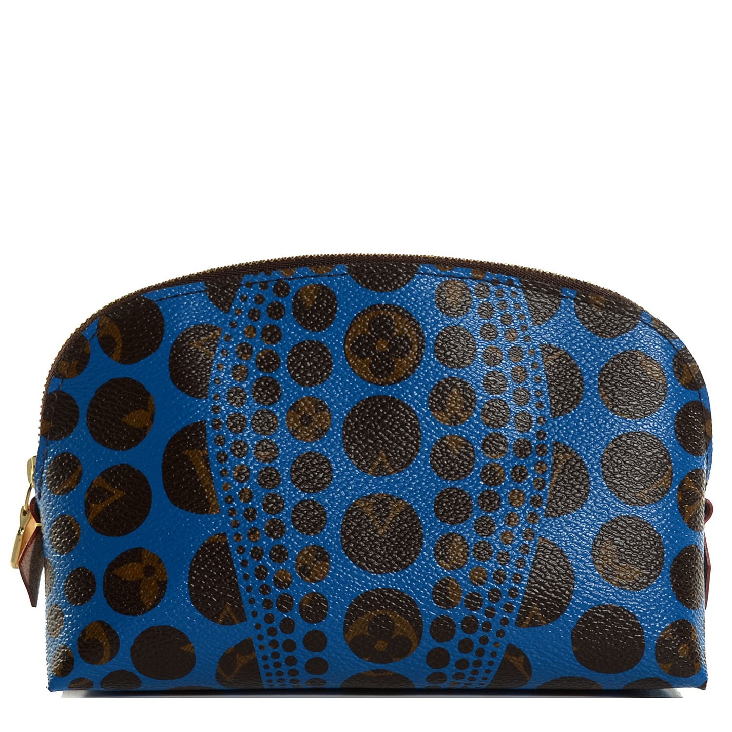 Monogram Kusama Pumpkin Dots Cosmetic Pouch Blue