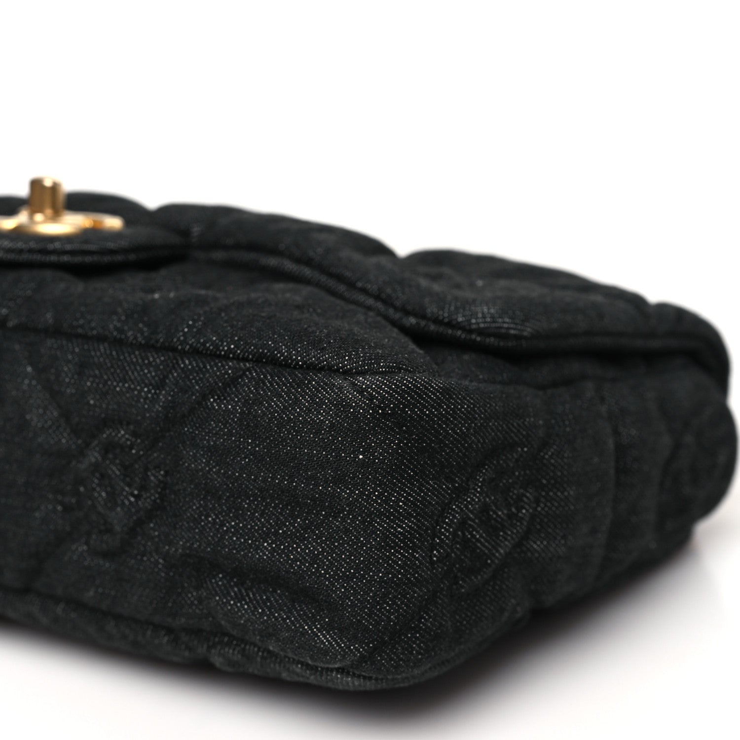 Chanel Denim Quilted Medium Funky Town Flap Black 10 of 10