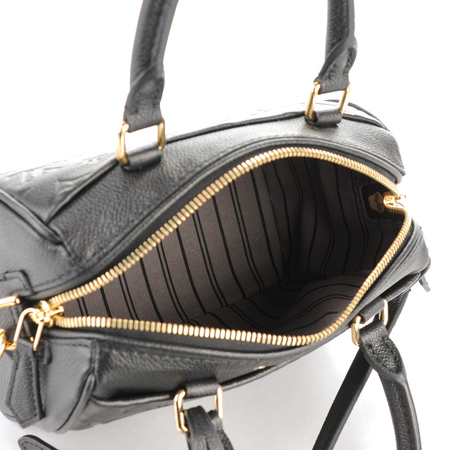 Louis Vuitton Empreinte Speedy Bandouliere 20 Black 5 of 7