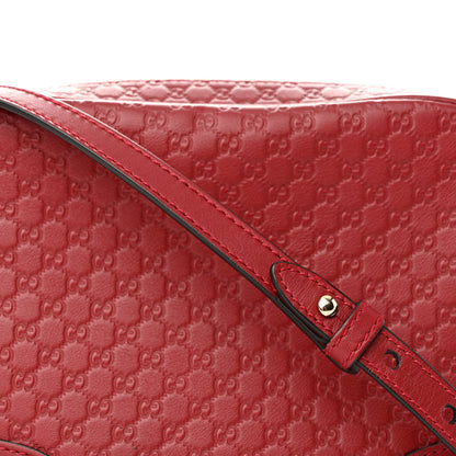 Gucci Microguccissima Mini Bree Messenger Bag Red 8 of 12