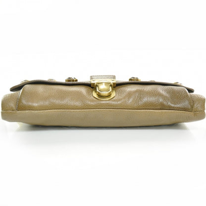 Prada Cervo Pietre Jeweled Shoulder Bag Cammello Sfumato 4 of 9