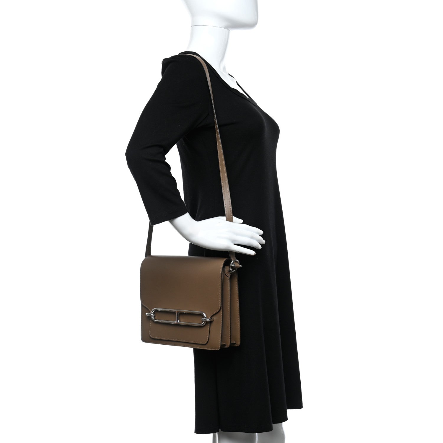 Hermes Allegretto Sac Roulis 23 Beige De Weimar 2 of 12