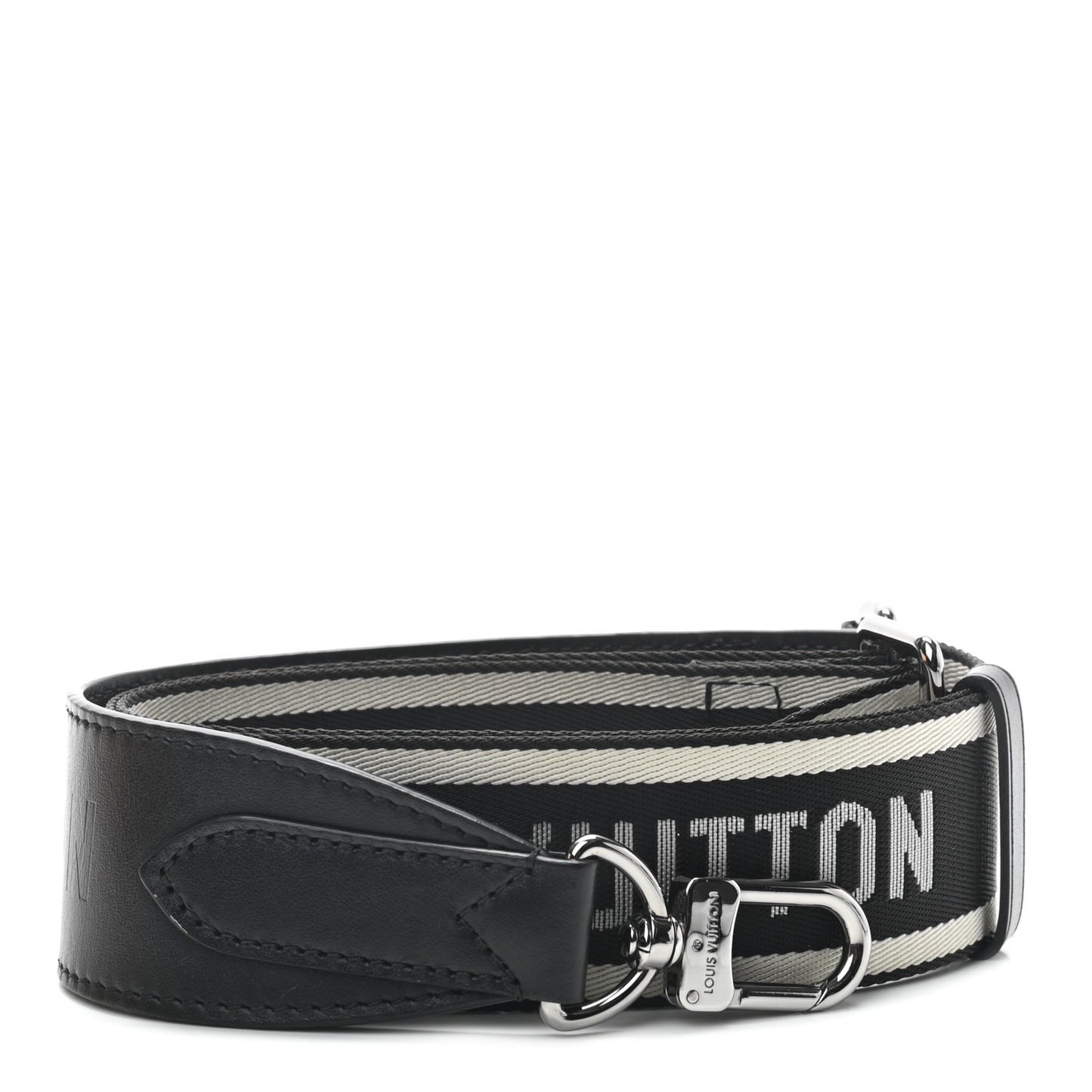 Monogram Multi Pochette Accessories Shoulder Strap Black Ivory