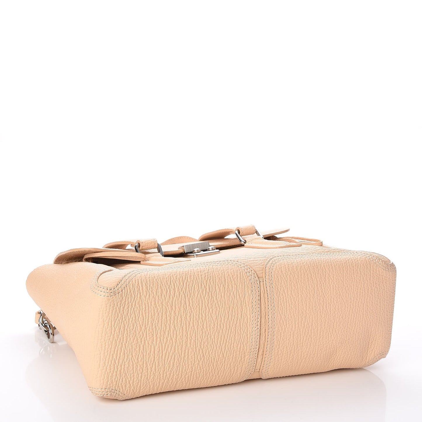3.1 Textured Calfskin Medium Pashli Satchel Buff
