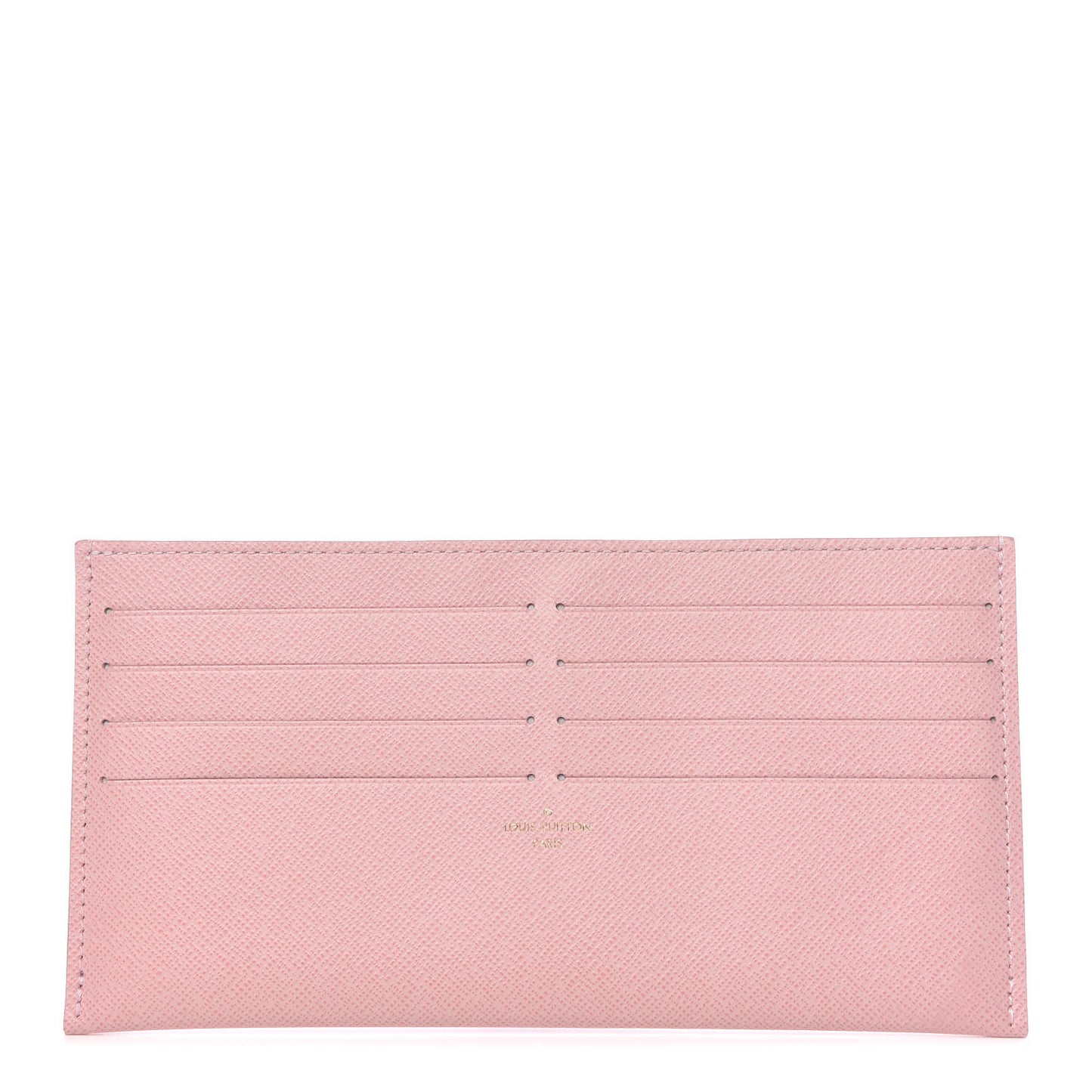 Calfskin Felicie Card Holder Insert Rose Ballerine